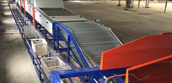 自動(dòng)送箱輸送線(xiàn)